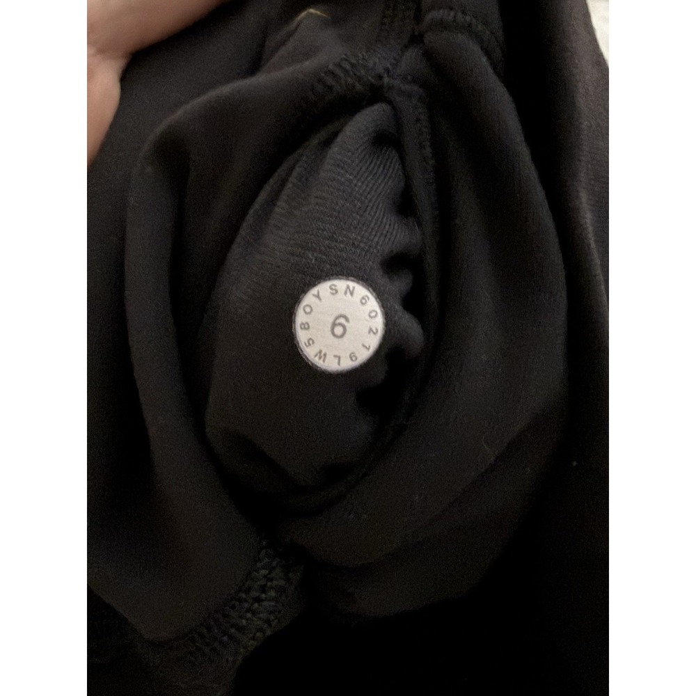 Lululemon Wunder Under Leggings 28" Black Size 6 - Picture 3 of 8